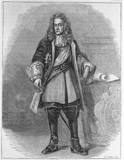 Guillermo II, Príncipe de Orange (1626-50) grabado por W. Thomas de English School